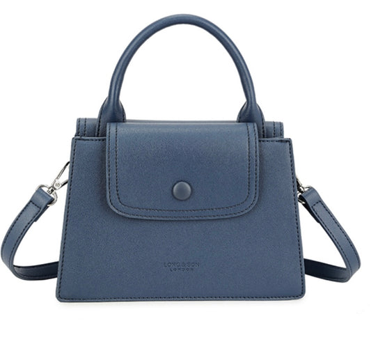 Inspired Handbag in Navy Blue