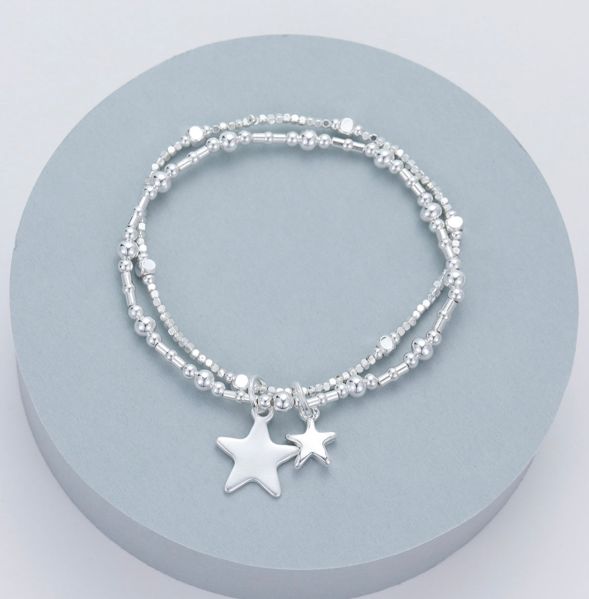 Double Star Stretch Bracelet