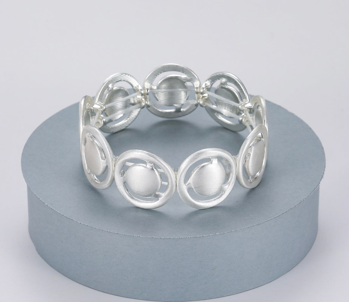 Silver Chunky Bracelet