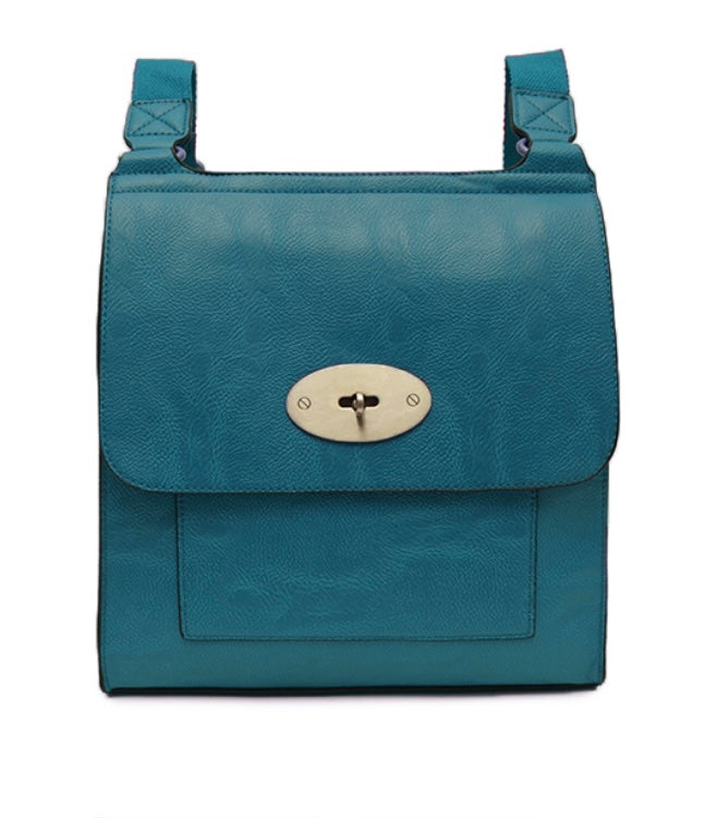 Saddle Bag in Teal