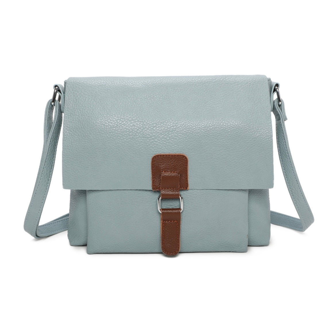 Satchel Bag in Powder Blue