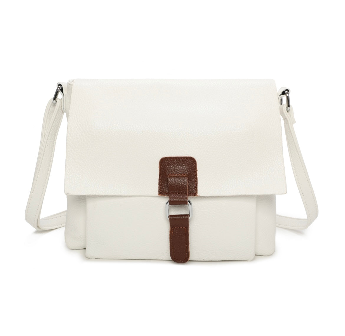 Satchel Bag in White