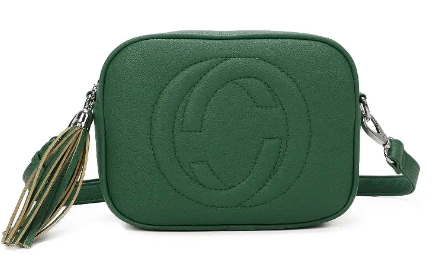 Inspired Classic Cross Body in Green