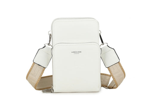 Small Crossbody Bag in White