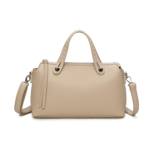 Small Grab Bag in Beige